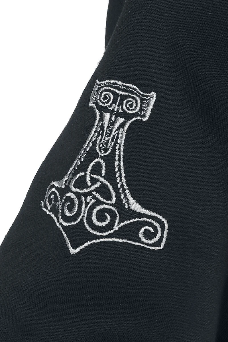 "EMP Signature Collection" Jeans Jacket Black By Amon Amarth 6 "EMP Signature Collection" Jeans Jacket Black By Amon Amarth - Image 4