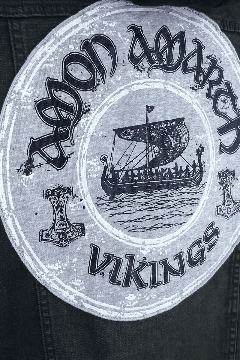 "EMP Signature Collection" Jeans Jacket Black By Amon Amarth 8 "EMP Signature Collection" Jeans Jacket Black By Amon Amarth - Image 6