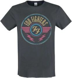"Amplified Collection - Air" T-Shirt Charcoal By Foo Fighters