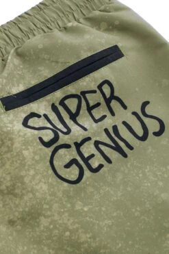 "Coyote" Swim Shorts Olive By Looney Tunes -Fashionable Men's Clothing Store 488358d