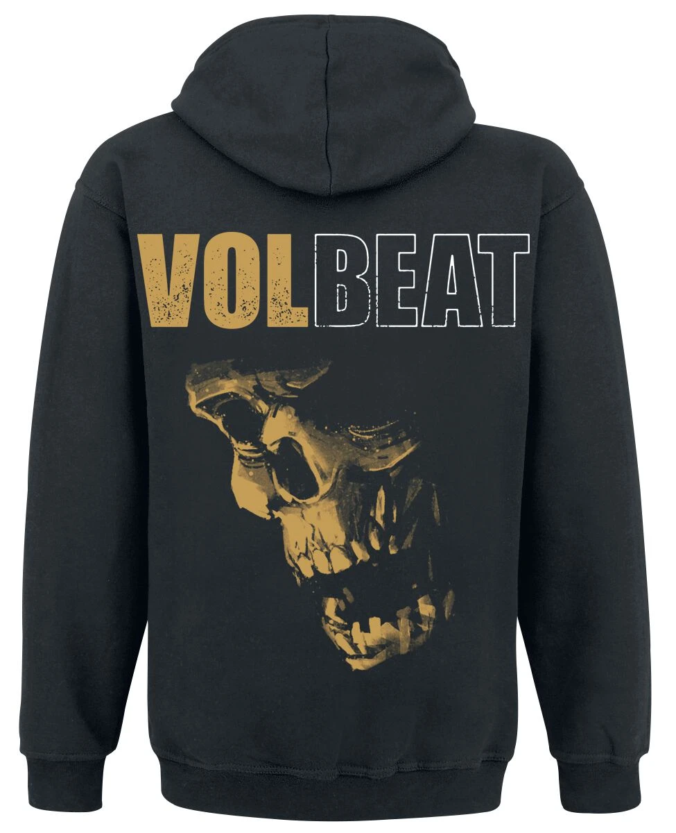 "The Grim Reaper" Hooded Sweater Black By Volbeat 4 "The Grim Reaper" Hooded Sweater Black By Volbeat - Image 2