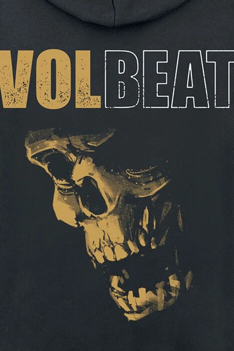 "The Grim Reaper" Hooded Sweater Black By Volbeat 5 "The Grim Reaper" Hooded Sweater Black By Volbeat - Image 3
