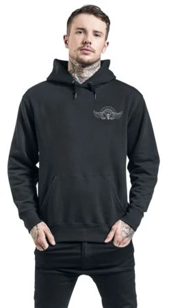 "The Grim Reaper" Hooded Sweater Black By Volbeat 10 "The Grim Reaper" Hooded Sweater Black By Volbeat -Fashionable Men's Clothing Store 491293wa