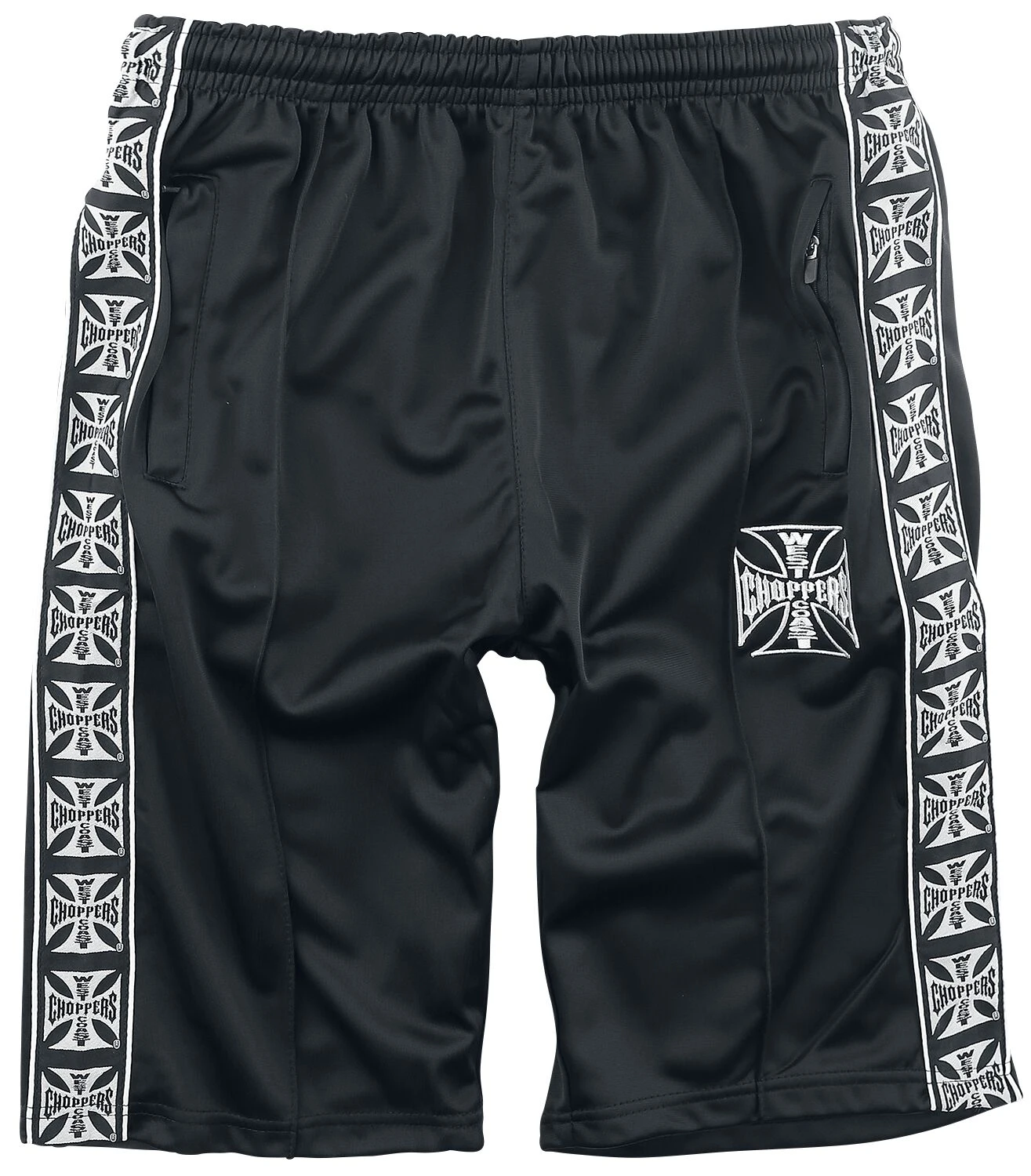 "Tracksuit Shorts" Shorts Black By West Coast Choppers 3 "Tracksuit Shorts" Shorts Black By West Coast Choppers
