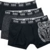"Three-Pack Of Boxer Shorts" Boxers Black By Black Premium By EMP -Fashionable Men's Clothing Store 491960a