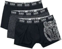 "Three-Pack Of Boxer Shorts" Boxers Black By Black Premium By EMP