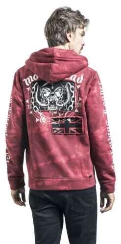 "EMP Signature Collection" Hooded Zip Red By Motörhead -Fashionable Men's Clothing Store 493562wb