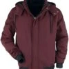 "Red Between-Seasons Jacket" Fleece Jacket Black-red By RED By EMP -Fashionable Men's Clothing Store 493940a