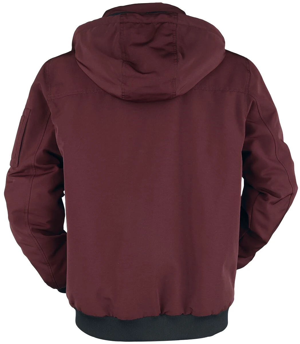 "Red Between-Seasons Jacket" Fleece Jacket Black-red By RED By EMP 4 "Red Between-Seasons Jacket" Fleece Jacket Black-red By RED By EMP - Image 2