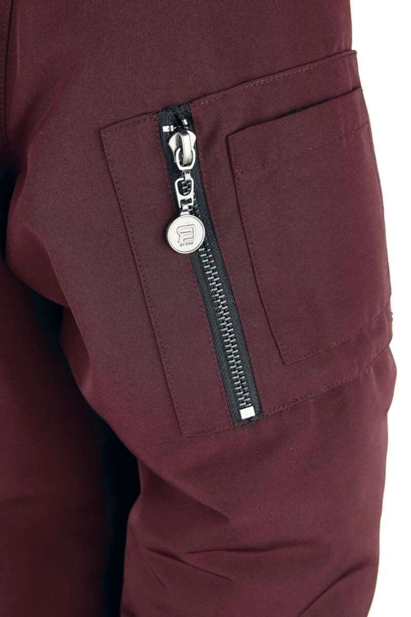 "Red Between-Seasons Jacket" Fleece Jacket Black-red By RED By EMP 6 "Red Between-Seasons Jacket" Fleece Jacket Black-red By RED By EMP - Image 4