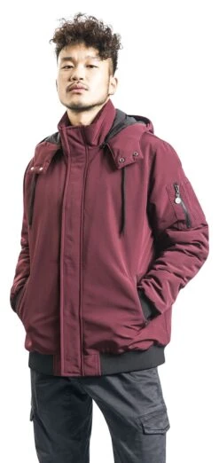 "Red Between-Seasons Jacket" Fleece Jacket Black-red By RED By EMP 14 "Red Between-Seasons Jacket" Fleece Jacket Black-red By RED By EMP -Fashionable Men's Clothing Store 493940wa