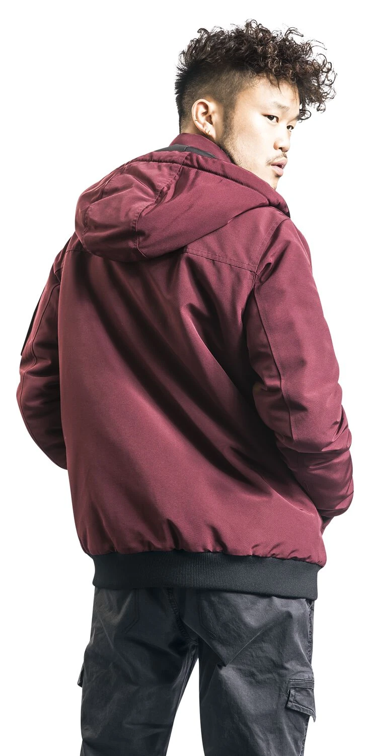 "Red Between-Seasons Jacket" Fleece Jacket Black-red By RED By EMP 9 "Red Between-Seasons Jacket" Fleece Jacket Black-red By RED By EMP - Image 7