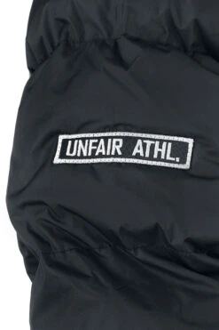 "Puffer Jacket" Winter Jacket Black-grey By Unfair Athletics -Fashionable Men's Clothing Store 494428d3