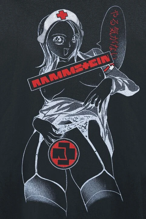 "Krankenschwester" Long-sleeve Shirt Black By Rammstein 5 "Krankenschwester" Long-sleeve Shirt Black By Rammstein - Image 3