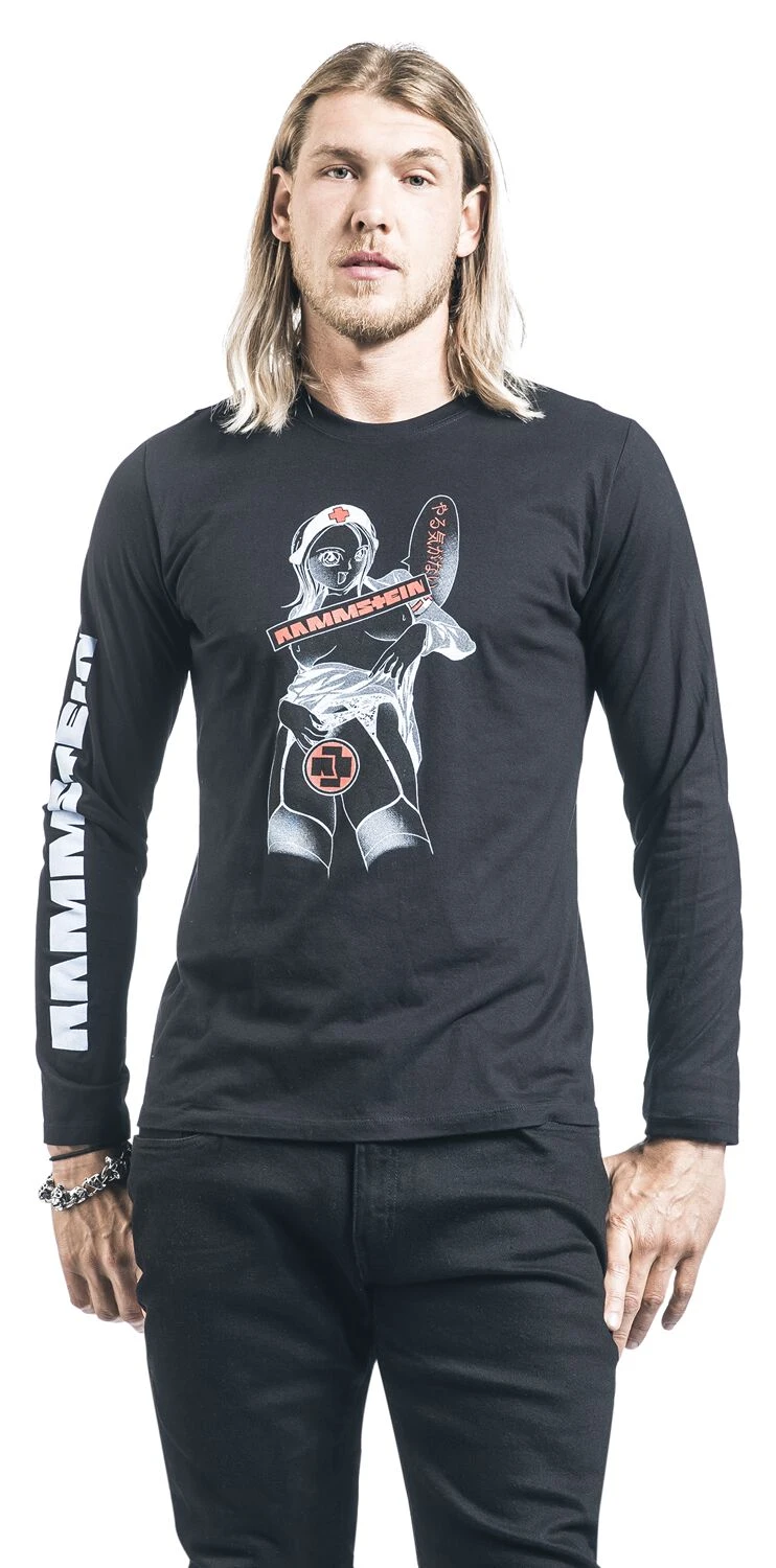 "Krankenschwester" Long-sleeve Shirt Black By Rammstein 6 "Krankenschwester" Long-sleeve Shirt Black By Rammstein - Image 4