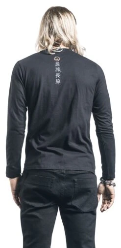"Krankenschwester" Long-sleeve Shirt Black By Rammstein 11 "Krankenschwester" Long-sleeve Shirt Black By Rammstein -Fashionable Men's Clothing Store 495238wb