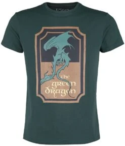 "The Green Dragon" Pyjama Dark Green By The Lord Of The Rings -Fashionable Men's Clothing Store 495362c