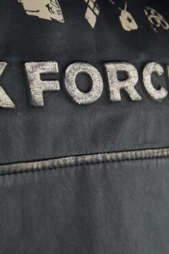 "2 - Rick Flag" Leather Jacket Black By Suicide Squad -Fashionable Men's Clothing Store 495728d4