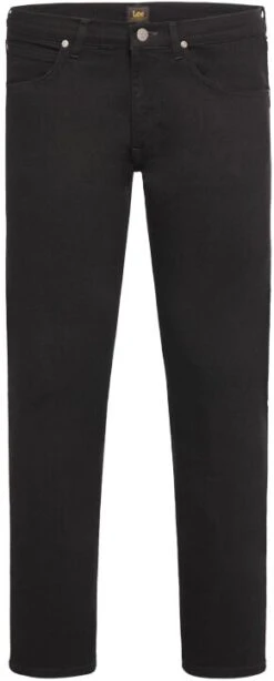 "Brooklyn Classic Straight Fit Clean Black" Jeans Black By Lee Jeans