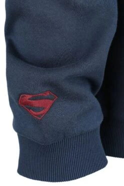 "Man Of Steel" Hooded Zip Dark Blue By Superman -Fashionable Men's Clothing Store 499581d
