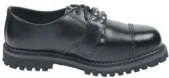 "Black Lace-Up Shoes With Studded Buckles" Lace-up Shoe Black By Gothicana By EMP 11 "Black Lace-Up Shoes With Studded Buckles" Lace-up Shoe Black By Gothicana By EMP -Fashionable Men's Clothing Store 499953a3