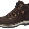 "Boots" Laced Boots Dark Brown By Dockers By Gerli -Fashionable Men's Clothing Store 502959a