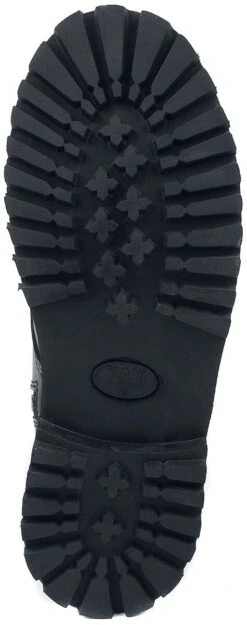 "Black 14 Hole Lace-Up Boots" Boot Black By Black Premium By EMP -Fashionable Men's Clothing Store 502991a5