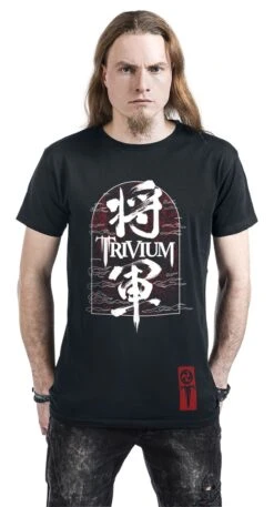 "Shogun Remix" T-Shirt Black By Trivium -Fashionable Men's Clothing Store 504206wa