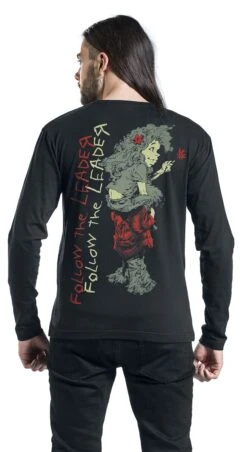 "Walkman" Long-sleeve Shirt Black By Korn -Fashionable Men's Clothing Store 504258wb