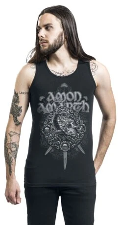 "Ragnarok" Tanktop Black By Amon Amarth 10 "Ragnarok" Tanktop Black By Amon Amarth -Fashionable Men's Clothing Store 504342wa