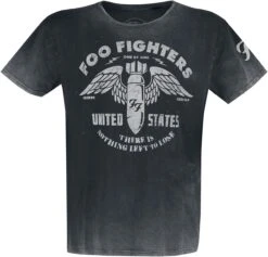 "Bomb Vintage" T-Shirt Grey By Foo Fighters