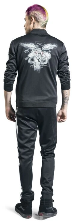 "Genius" Tracksuit Black By Looney Tunes -Fashionable Men's Clothing Store 507268wb
