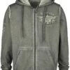 "EMP Signature Collection" Hooded Zip Olive By Motörhead -Fashionable Men's Clothing Store 507775a