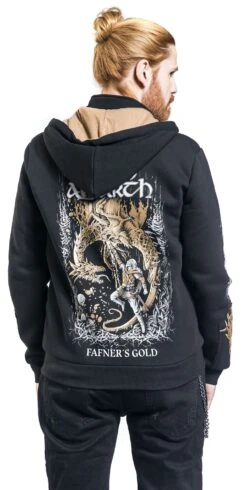 "EMP Signature Collection" Hooded Zip Black By Amon Amarth -Fashionable Men's Clothing Store 507776wb