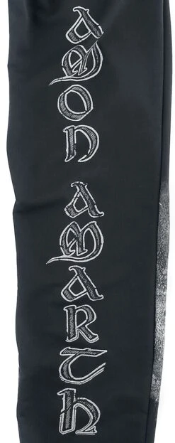 "One Thousand Solid" Tracksuit Trousers Black By Amon Amarth -Fashionable Men's Clothing Store 508962d