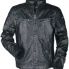 "GB Derry Laorv" Leather Jacket Black By Gipsy -Fashionable Men's Clothing Store 509831a