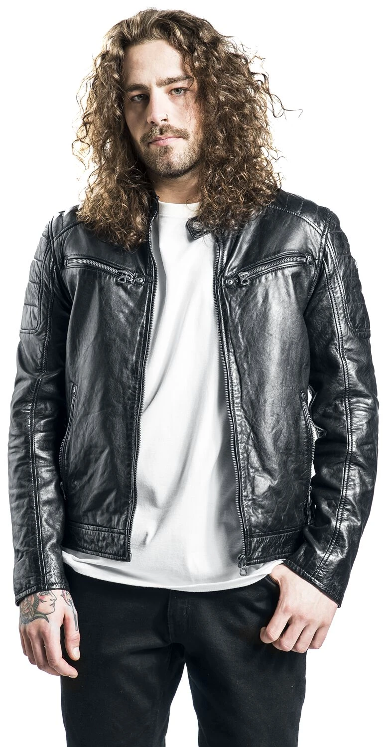 "GB Derry Laorv" Leather Jacket Black By Gipsy 7 "GB Derry Laorv" Leather Jacket Black By Gipsy - Image 5