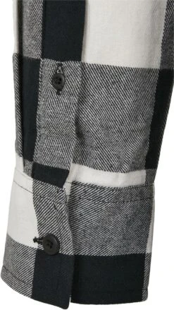 "Long Oversized Checked Shirt" Longsleeve Black-white By Urban Classics 8 "Long Oversized Checked Shirt" Longsleeve Black-white By Urban Classics -Fashionable Men's Clothing Store 511448d