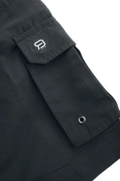 "Swimshorts With Print" Swim Shorts Black-red By RED By EMP -Fashionable Men's Clothing Store 511479d