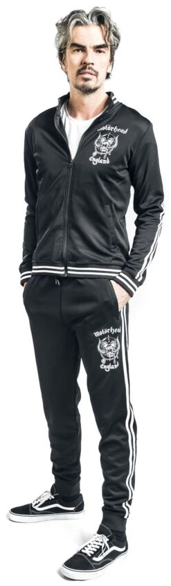 "England" Tracksuit Black-grey By Motörhead -Fashionable Men's Clothing Store 511544wc