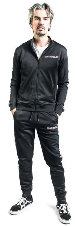 "Number Of The Beast" Tracksuit Black By Iron Maiden -Fashionable Men's Clothing Store 511546wa