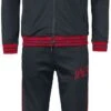 "War Devil" Tracksuit Black-red By Slayer 2 "War Devil" Tracksuit Black-red By Slayer -Fashionable Men's Clothing Store 511548a