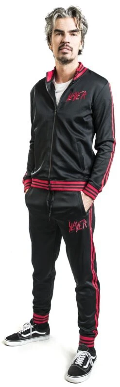 "War Devil" Tracksuit Black-red By Slayer -Fashionable Men's Clothing Store 511548wa