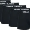 "Organic Boxer Shorts 5-Pack" Boxers Black By Urban Classics -Fashionable Men's Clothing Store 511998