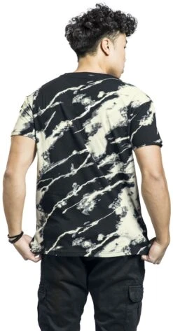 "Batik T- Shirt" T-Shirt Black-old White By RED By EMP -Fashionable Men's Clothing Store 512144wb