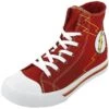 "Flash Logo" Sneakers High Red-yellow By The Flash