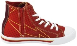 "Flash Logo" Sneakers High Red-yellow By The Flash -Fashionable Men's Clothing Store 512423a3