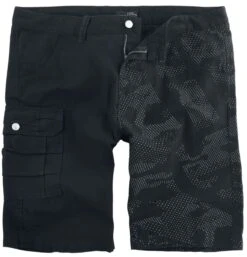 "Patterned Shorts" Shorts Black By EMP Stage Collection