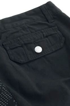 "Patterned Shorts" Shorts Black By EMP Stage Collection -Fashionable Men's Clothing Store 512523d