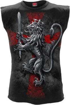 "Valiant" Tanktop Black By Spiral